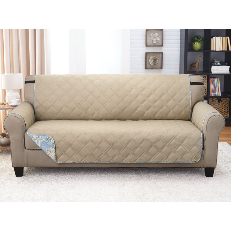 Highland Dunes Box Cushion Sofa Slipcover & Reviews Wayfair